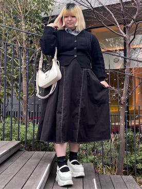 𝓗𝓘𝓨𝓞さん(レディース・160cm)の春コーディネート