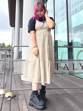 𝓗𝓘𝓨𝓞さん(レディース・160cm)の夏コーディネート