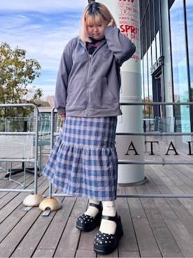 𝓗𝓘𝓨𝓞さん(レディース・160cm)の冬コーディネート