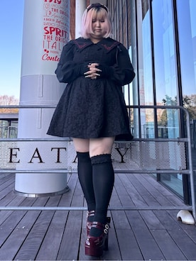 𝓗𝓘𝓨𝓞さん（レディース・160cm）の冬コーディネート
