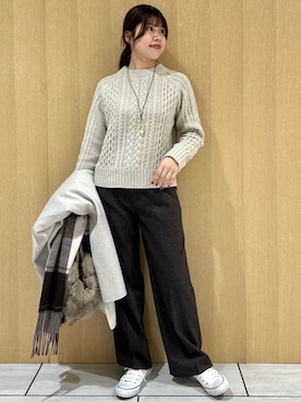 nanaさん（レディース・163cm）の冬コーディネート