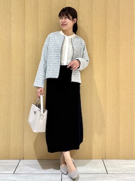 nanaさん（レディース・163cm）の春コーディネート