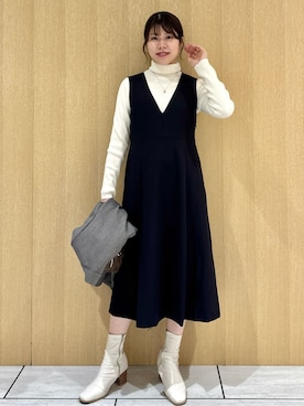 nanaさん(レディース・163cm)の冬コーディネート