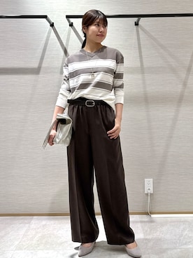 nanaさん(レディース・163cm)の秋コーディネート