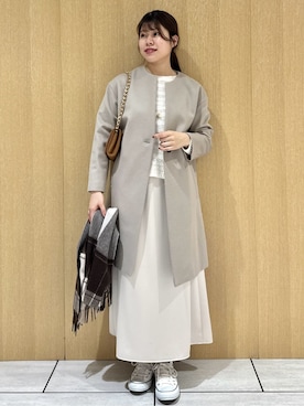 nanaさん（レディース・163cm）の冬コーディネート