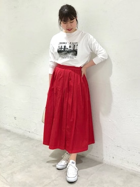 nanaさん(レディース・163cm)の夏コーディネート