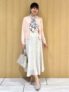 「SOUP（スープ）のアイテム」を使った、nanaさん（レディース・163cm）の春コーディネート