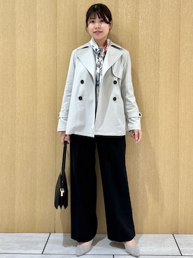 「UNTITLED（アンタイトル）のアイテム（バッグ）」を使った、nanaさん（レディース・163cm）の冬コーディネート