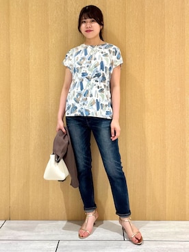 nanaさん（レディース・163cm）の夏コーディネート