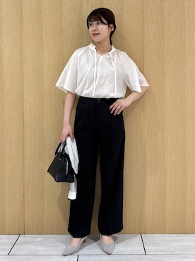 「SOUP（スープ）のアイテム」を使った、nanaさん（レディース・163cm）の春コーディネート