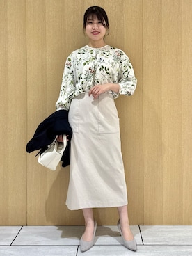 「SOUP（スープ）のアイテム」を使った、nanaさん（レディース・163cm）の春コーディネート