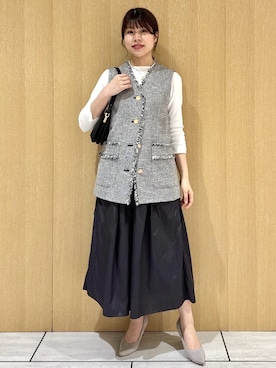 「SOUP（スープ）のアイテム」を使った、nanaさん（レディース・163cm）の春コーディネート