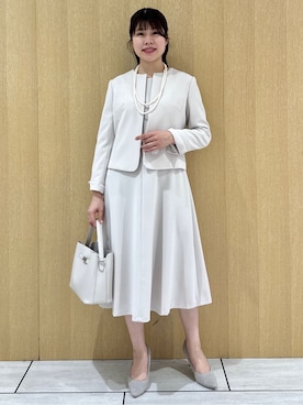 「UNTITLED（アンタイトル）のアイテム（ワンピース/ドレス）」を使った、nanaさん（レディース・163cm）の春コーディネート