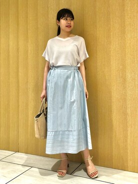 nanaさん（レディース・163cm）の夏コーディネート