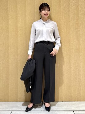 「cache cache（カシュ カシュ）のアイテム（財布）」を使った、nanaさん（レディース・163cm）の冬コーディネート