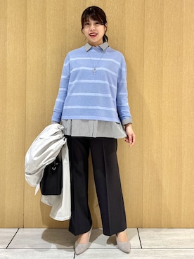 「SOUP（スープ）のアイテム」を使った、nanaさん（レディース・163cm）の春コーディネート