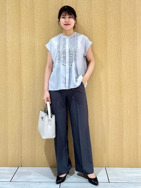 nanaさん（レディース・163cm）の夏コーディネート