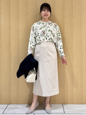 「SOUP（スープ）のアイテム」を使った、nanaさん（レディース・163cm）の冬コーディネート