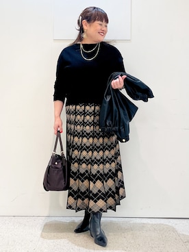 「50代コーデ」｜kimmyさん（レディース・153cm）の秋コーディネート