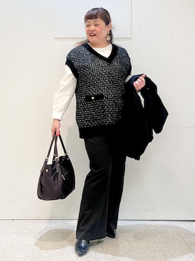 「Reflect（リフレクト）のアイテム」を使った、kimmyさん（レディース・153cm）の秋コーディネート