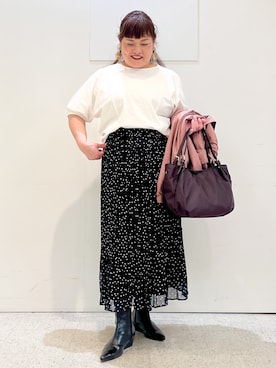 「Reflect（リフレクト）のアイテム」を使った、kimmyさん（レディース・153cm）の秋コーディネート