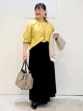 「Reflect（リフレクト）のアイテム（バッグ）」を使った、kimmyさん（レディース・153cm）の秋コーディネート