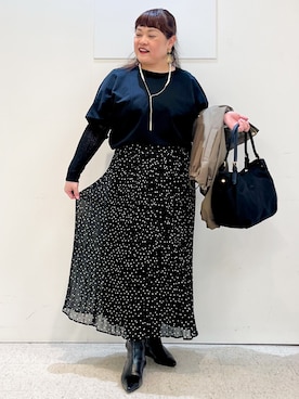 「Reflect（リフレクト）のアイテム」を使った、kimmyさん（レディース・153cm）の秋コーディネート
