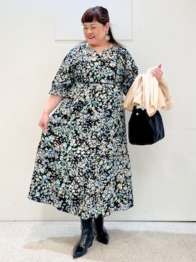 「Reflect（リフレクト）のアイテム（アクセサリー）」を使った、kimmyさん（レディース・153cm）の秋コーディネート