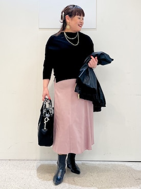 「Reflect（リフレクト）のアイテム（アクセサリー）」を使った、kimmyさん（レディース・153cm）の秋コーディネート
