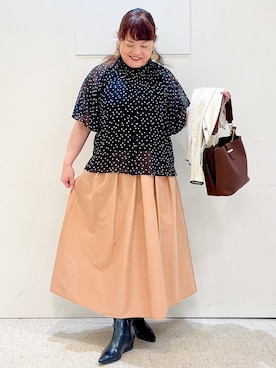 「Reflect（リフレクト）のアイテム」を使った、kimmyさん（レディース・153cm）の秋コーディネート