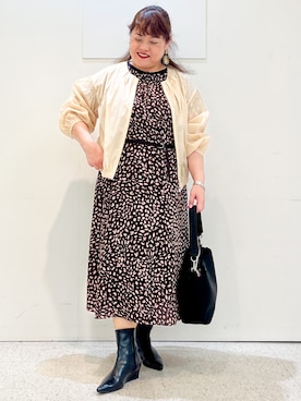「Reflect（リフレクト）のアイテム」を使った、kimmyさん（レディース・153cm）の秋コーディネート