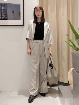 なめさん（レディース・159cm）の夏コーディネート