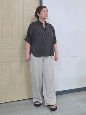 にゃみさん(レディース・159cm)の夏コーディネート
