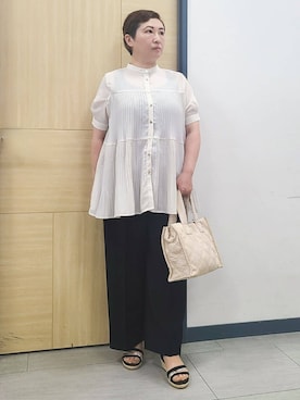 にゃみさん(レディース・159cm)の夏コーディネート