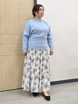 にゃみさん(レディース・159cm)の冬コーディネート