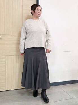 にゃみさん(レディース・159cm)の冬コーディネート
