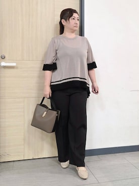 にゃみさん(レディース・159cm)の秋コーディネート
