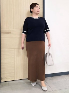 「grove（グローブ）のアイテム（バッグ）」を使った、にゃみさん（レディース・159cm）の春コーディネート