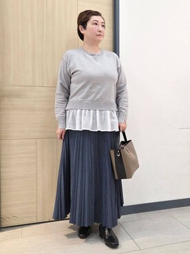 にゃみさん(レディース・159cm)の秋コーディネート
