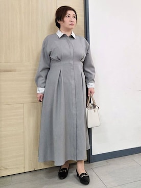 「grove（グローブ）のアイテム」を使った、にゃみさん（レディース・159cm）の冬コーディネート