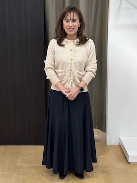 「UNTITLED（アンタイトル）のアイテム」を使った、Keiさん（レディース・150cm）の冬コーディネート