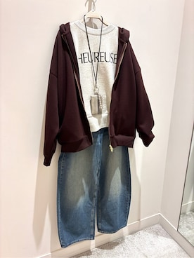 「アイテム（チャーム、その他）」を使った、るーとさん（レディース・155cm）の冬コーディネート