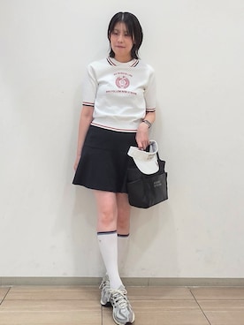 「ADABAT STREAM（アダバットストリーム）のアイテム」を使った、yumiさん（レディース・165cm）の秋コーディネート