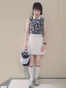 「ADABAT STREAM（アダバットストリーム）のアイテム」を使った、yumiさん（レディース・165cm）の春コーディネート