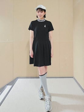 「ADABAT STREAM（アダバットストリーム）のアイテム」を使った、yumiさん（レディース・165cm）の夏コーディネート