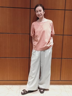 「Reflect（リフレクト）のアイテム（アクセサリー）」を使った、Kさん（レディース・162cm）の夏コーディネート