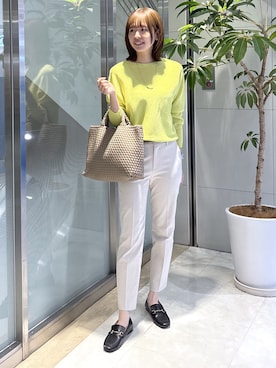 「Rubyrivet（ルビーリベット）のアイテム（アクセサリー）」を使った、yukaさん（レディース・170cm）の春コーディネート