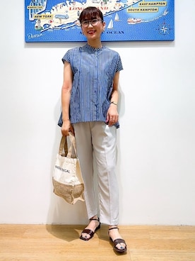 Yasucoさん(レディース・163cm)の夏コーディネート