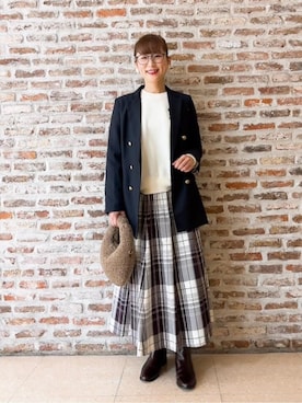 Yasucoさん(レディース・163cm)の冬コーディネート