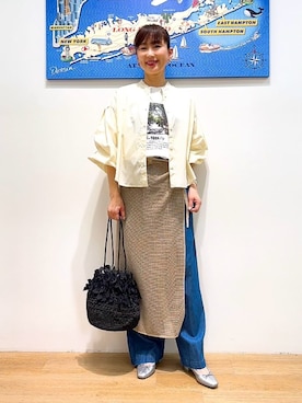 Yasucoさん（レディース・163cm）の春コーディネート